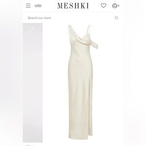 Meshki white dress